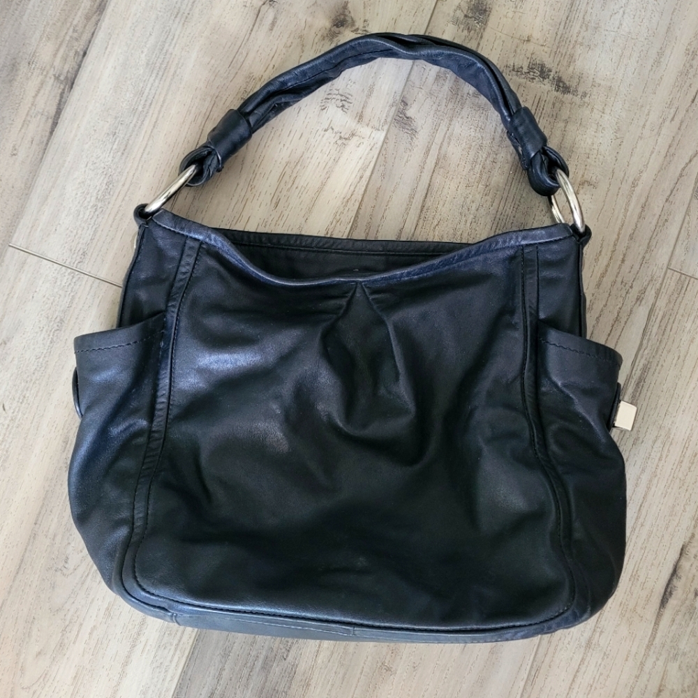 Coach Black Leather Handbag